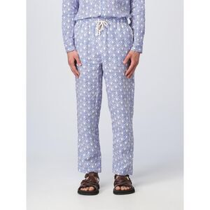 Peninsula Pants Men Gnawed Blue